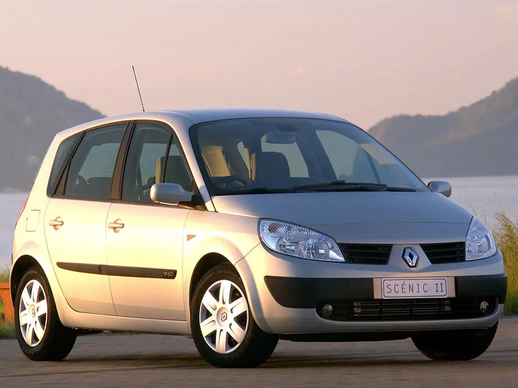Renault Scenic (JM05; JM1N, JM0C; JM0J; JM1B) 2 поколение, хэтчбек 5 дв. (03.2003 - 10.2006)